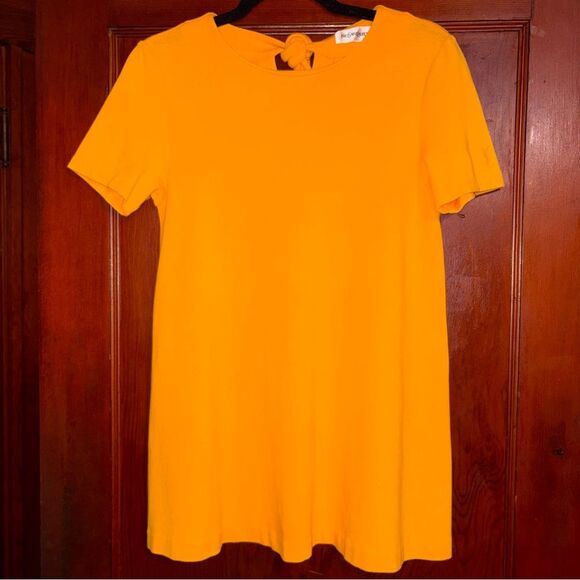 Yves Saint Laurent Tops - Yves Saint Laurent Vintage Marigold Yellow Knit Tunic Top Size M